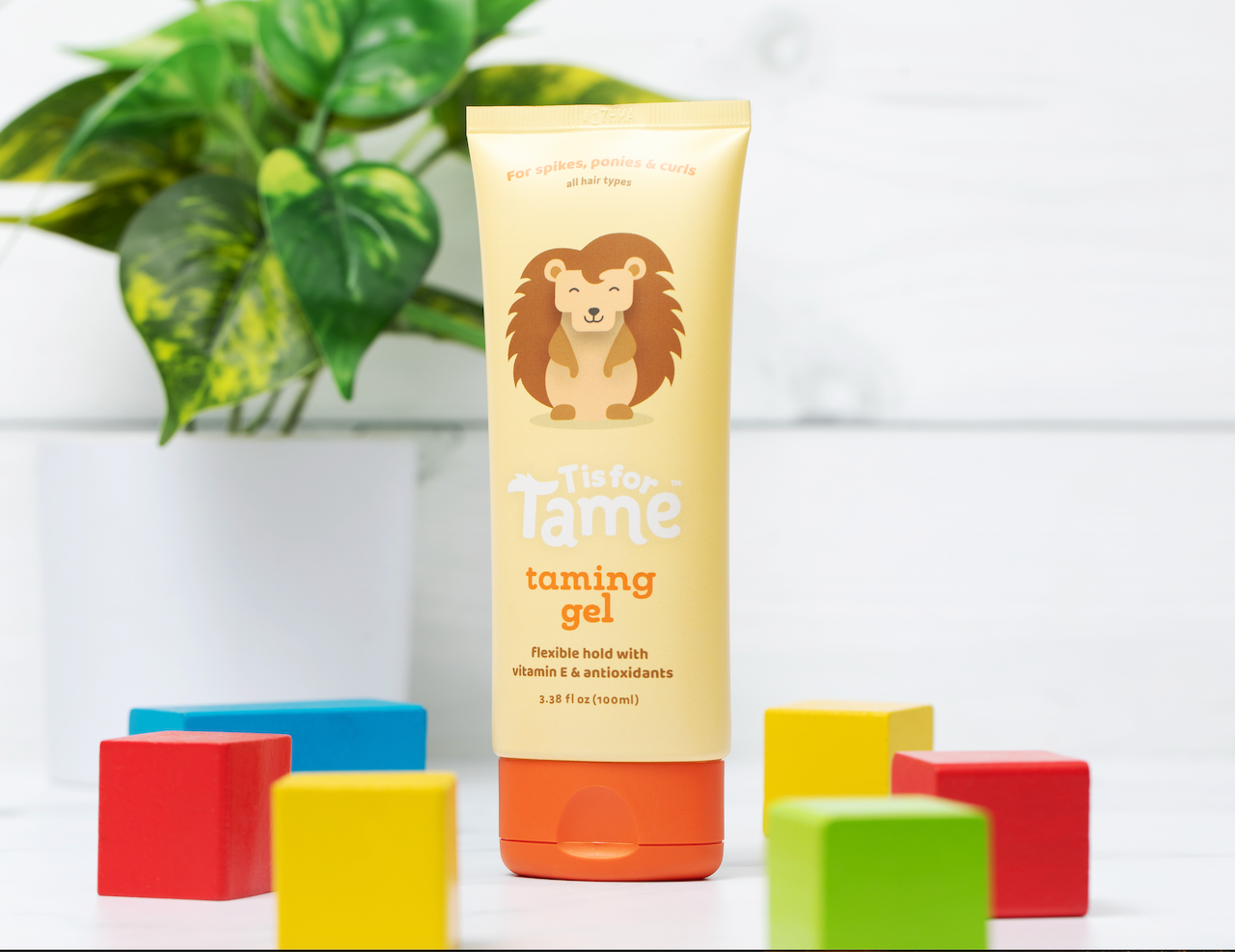 T is for Tame - Vegan, Organic Kids Hair Gel & Baby Shampoo Bundle - 4 count