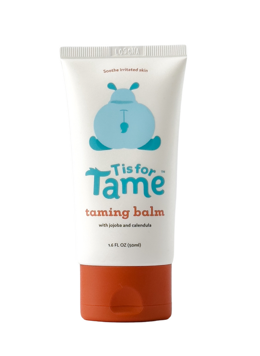 Baby Natural Exfoliant & Nourishing Taming Balm for Cradle Cap, Dry Scalp & Skin, Made in the USA - 1.6 fl oz